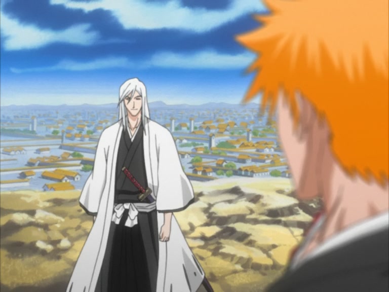 Bleach Ep 109: Ichigo and Rukia, Thoughts Revolving Around the Sky @ 00:19:12