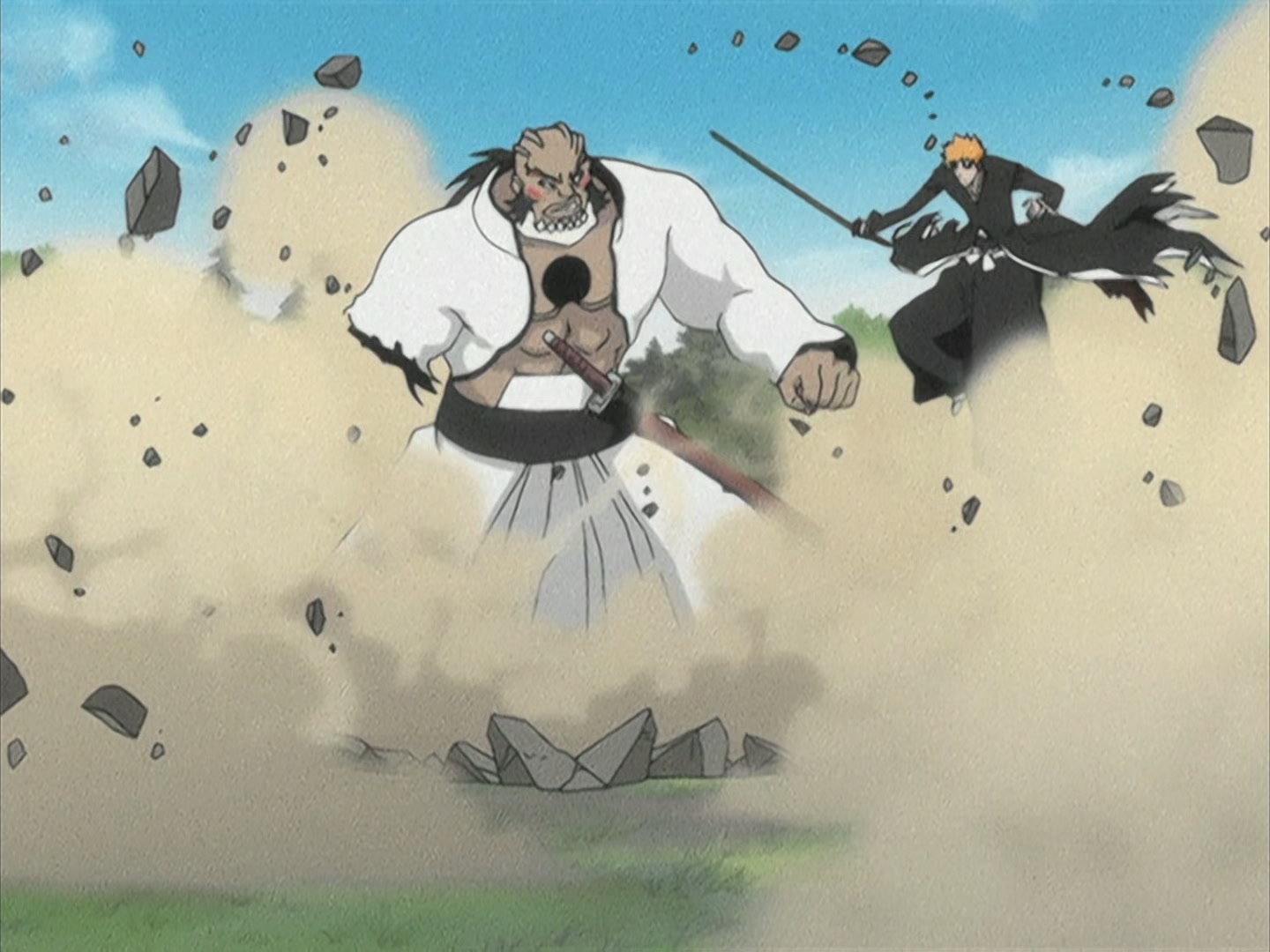 Bleach Ep 116: The Evil Eye, Aizen Returns @ 00:05:56