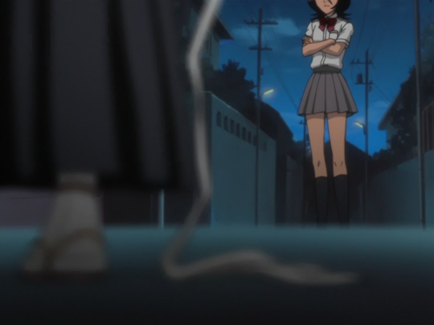 Bleach Ep 117: Rukia’s Battle Begins! The Freezing White Blade @ 00:08:26