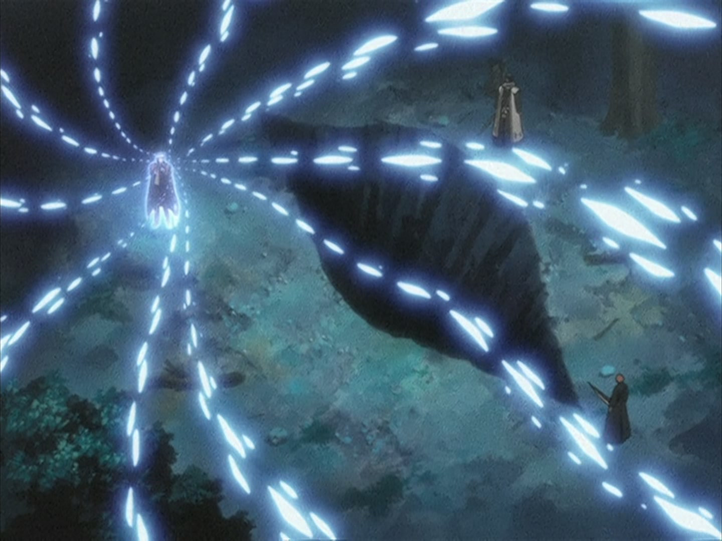 Bleach Ep 117: Rukia’s Battle Begins! The Freezing White Blade @ 00:09:56