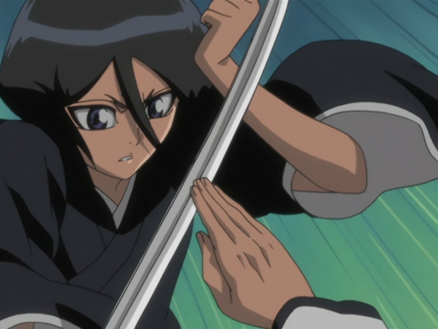 Bleach Ep 117: Rukia’s Battle Begins! The Freezing White Blade @ 00:11:46