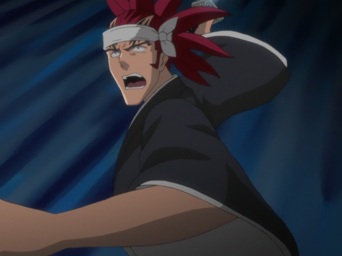 Bleach Ep 118: Ikkaku’s Bankai! The Power That Breaks Everything @ 00:03:00