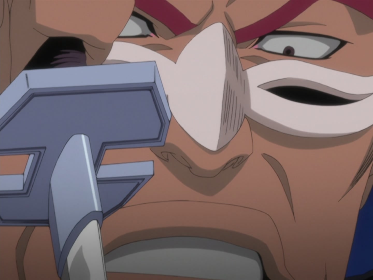 Bleach Ep 118: Ikkaku’s Bankai! The Power That Breaks Everything @ 00:04:59