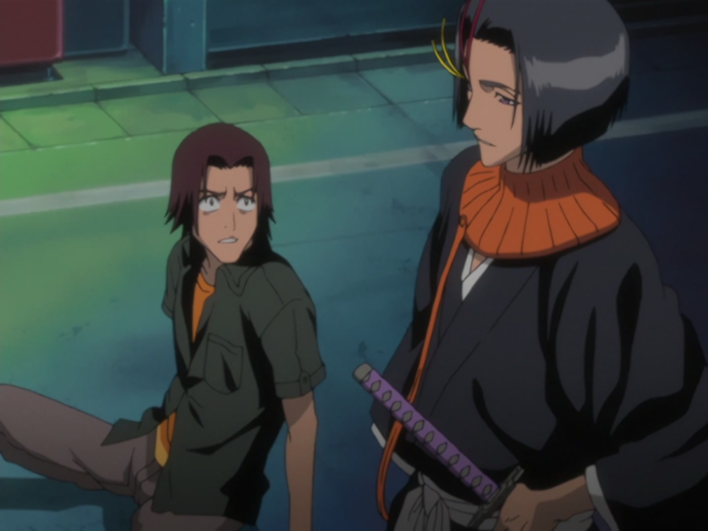 Bleach Ep 118: Ikkaku’s Bankai! The Power That Breaks Everything @ 00:05:56