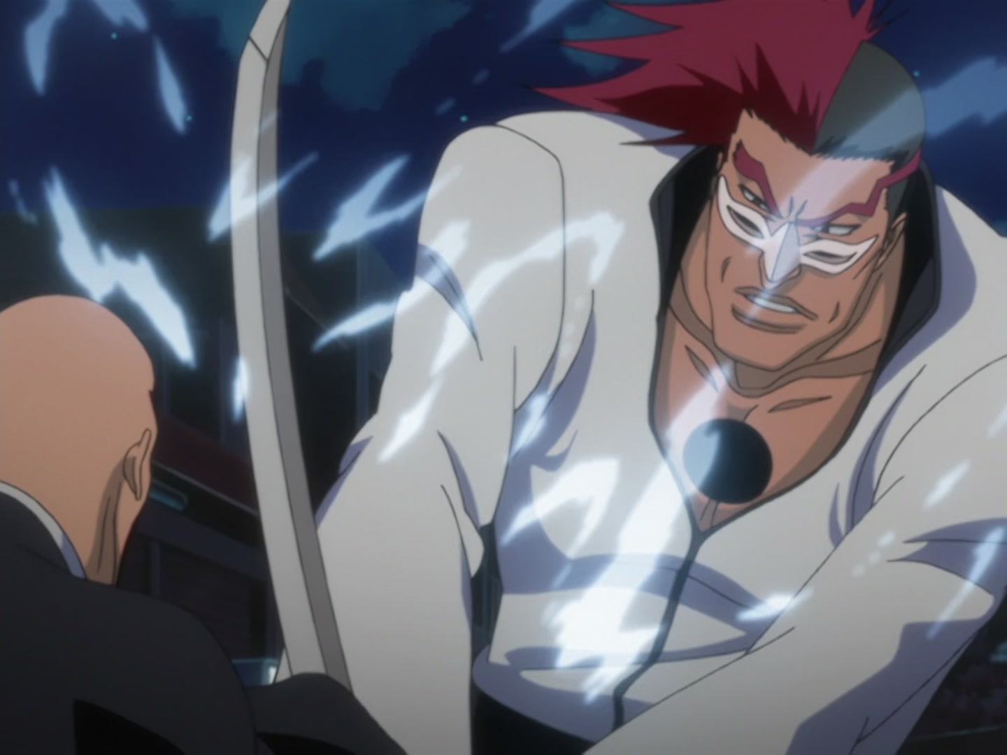 Bleach Ep 118: Ikkaku’s Bankai! The Power That Breaks Everything @ 00:06:58