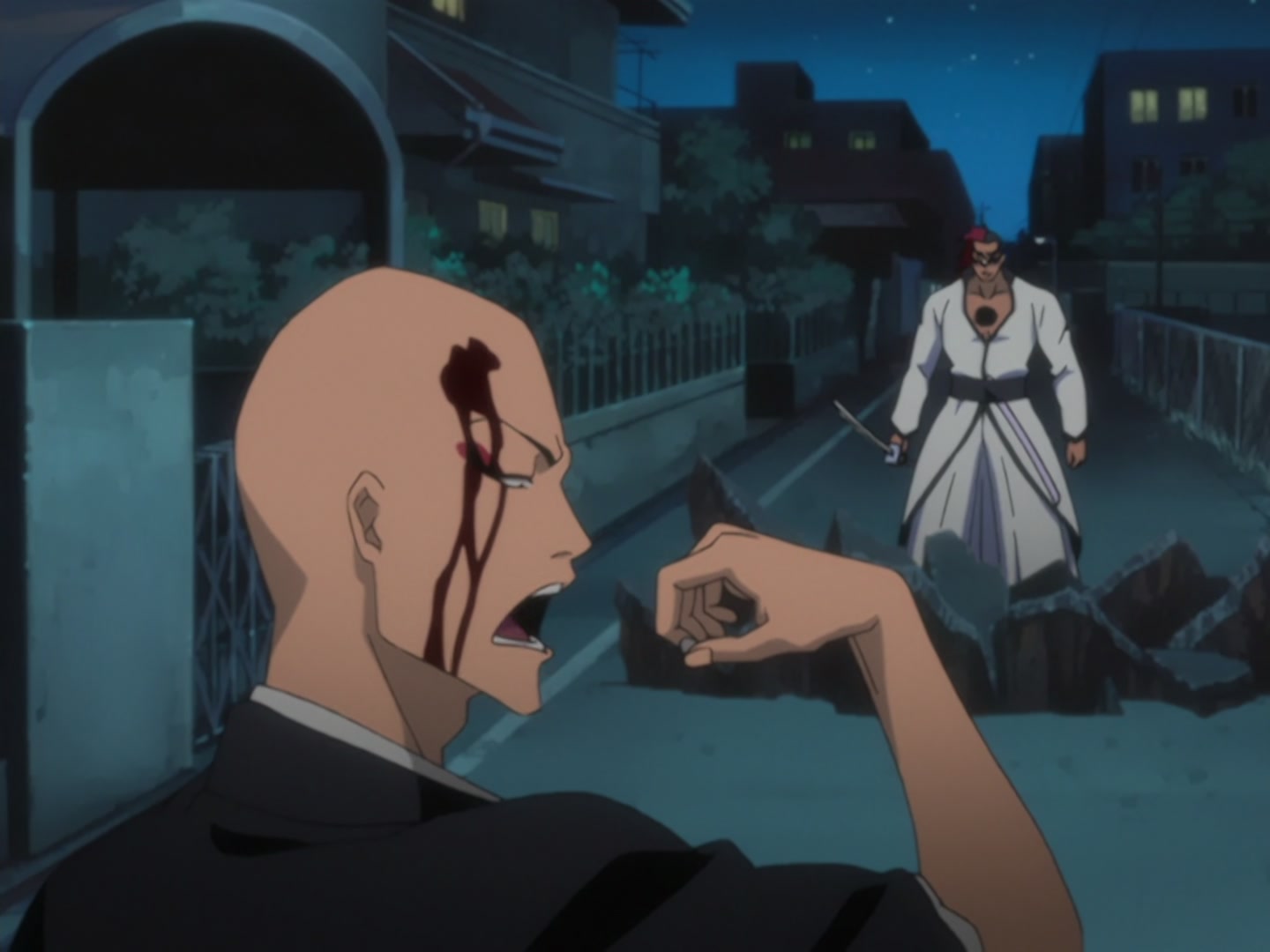 Bleach Ep 118: Ikkaku’s Bankai! The Power That Breaks Everything @ 00:09:02