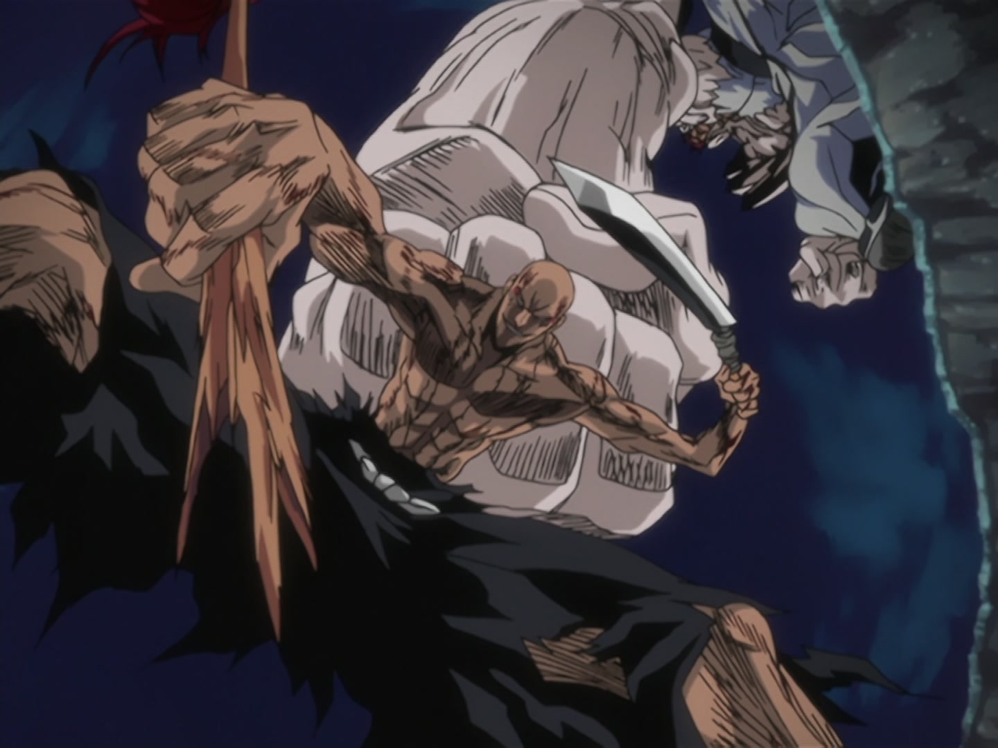 Bleach Ep 118: Ikkaku’s Bankai! The Power That Breaks Everything @ 00:17:17