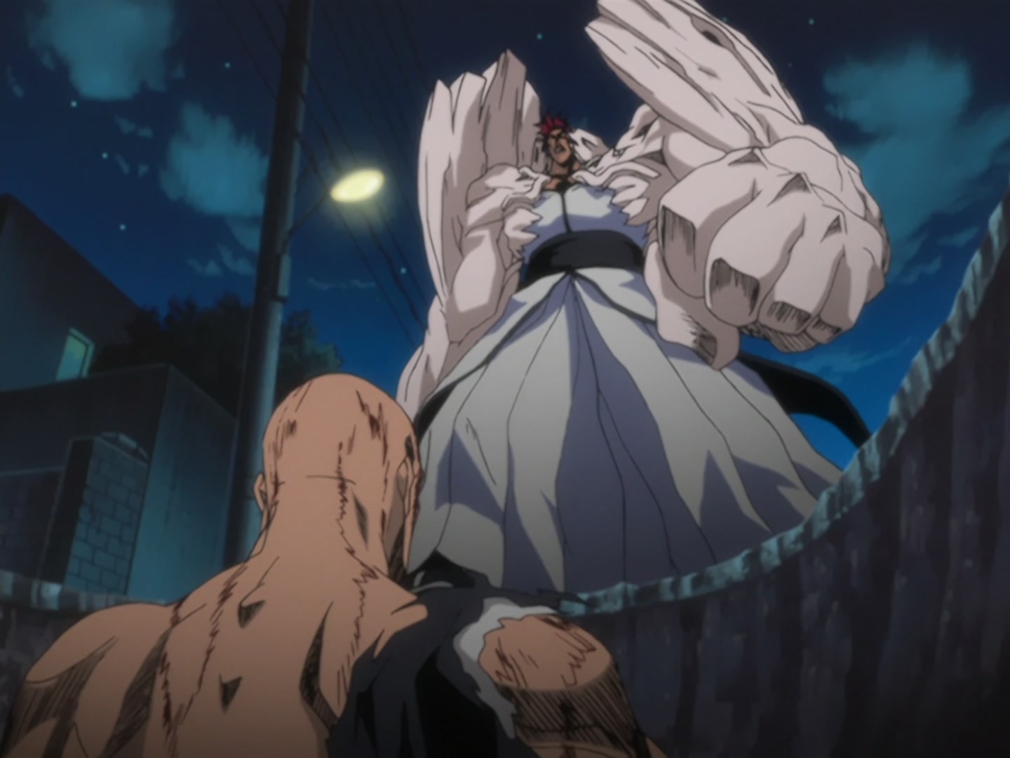 Bleach Ep 118: Ikkaku’s Bankai! The Power That Breaks Everything @ 00:17:36