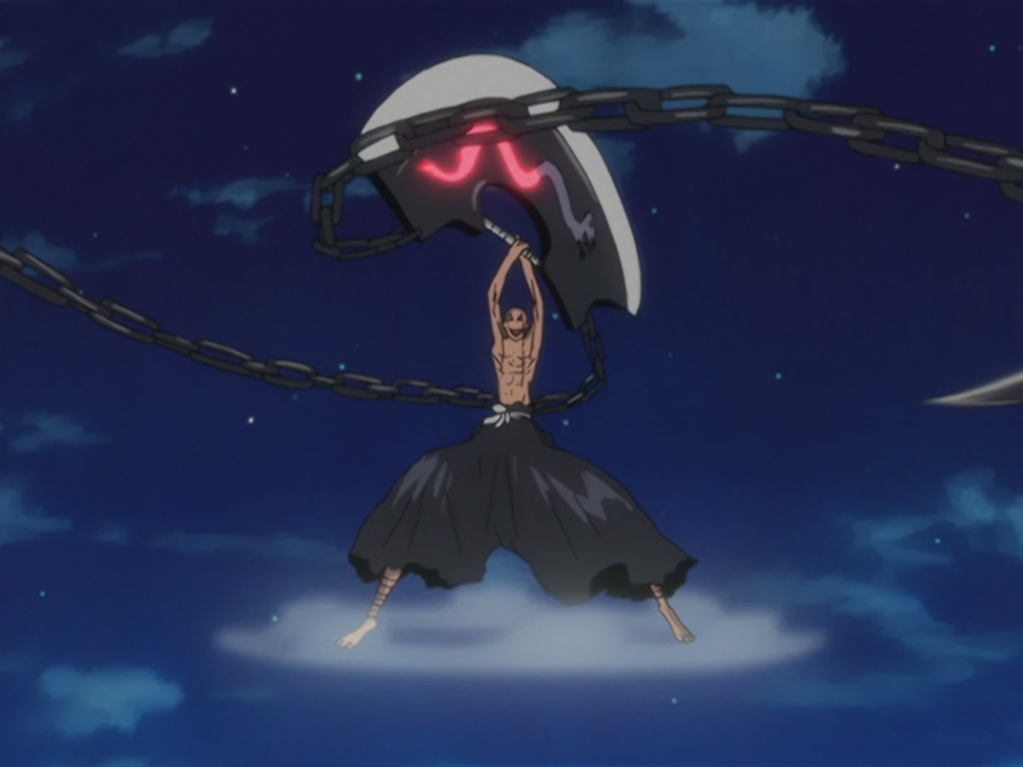 Bleach Ep 118: Ikkaku’s Bankai! The Power That Breaks Everything @ 00:20:56