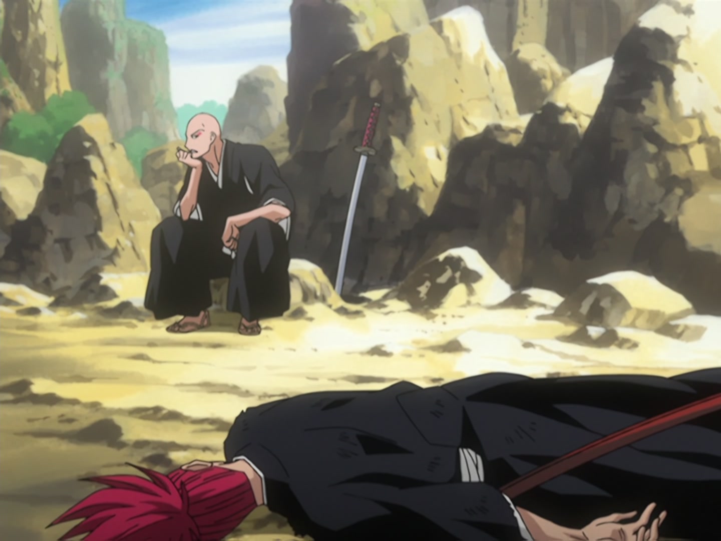 Bleach Ep 119: Zaraki Division’s Secret Story! The Lucky Men @ 00:15:27