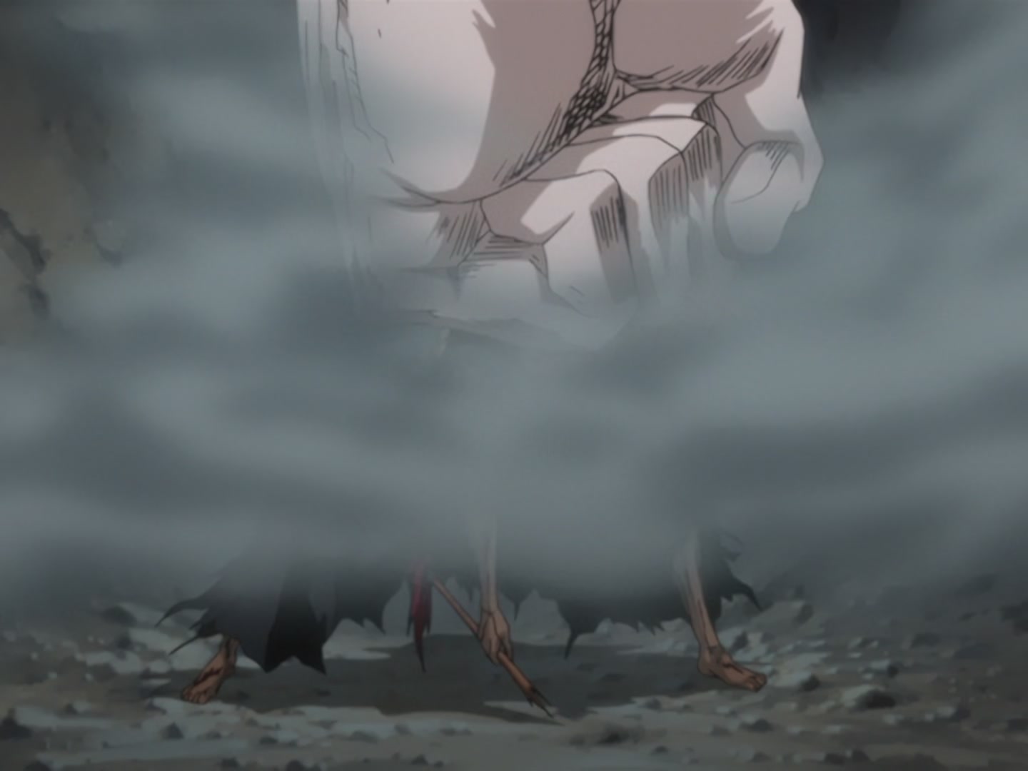 Bleach Ep 120: Hitsugaya Scatters! The Broken Hyorinmaru @ 00:02:22