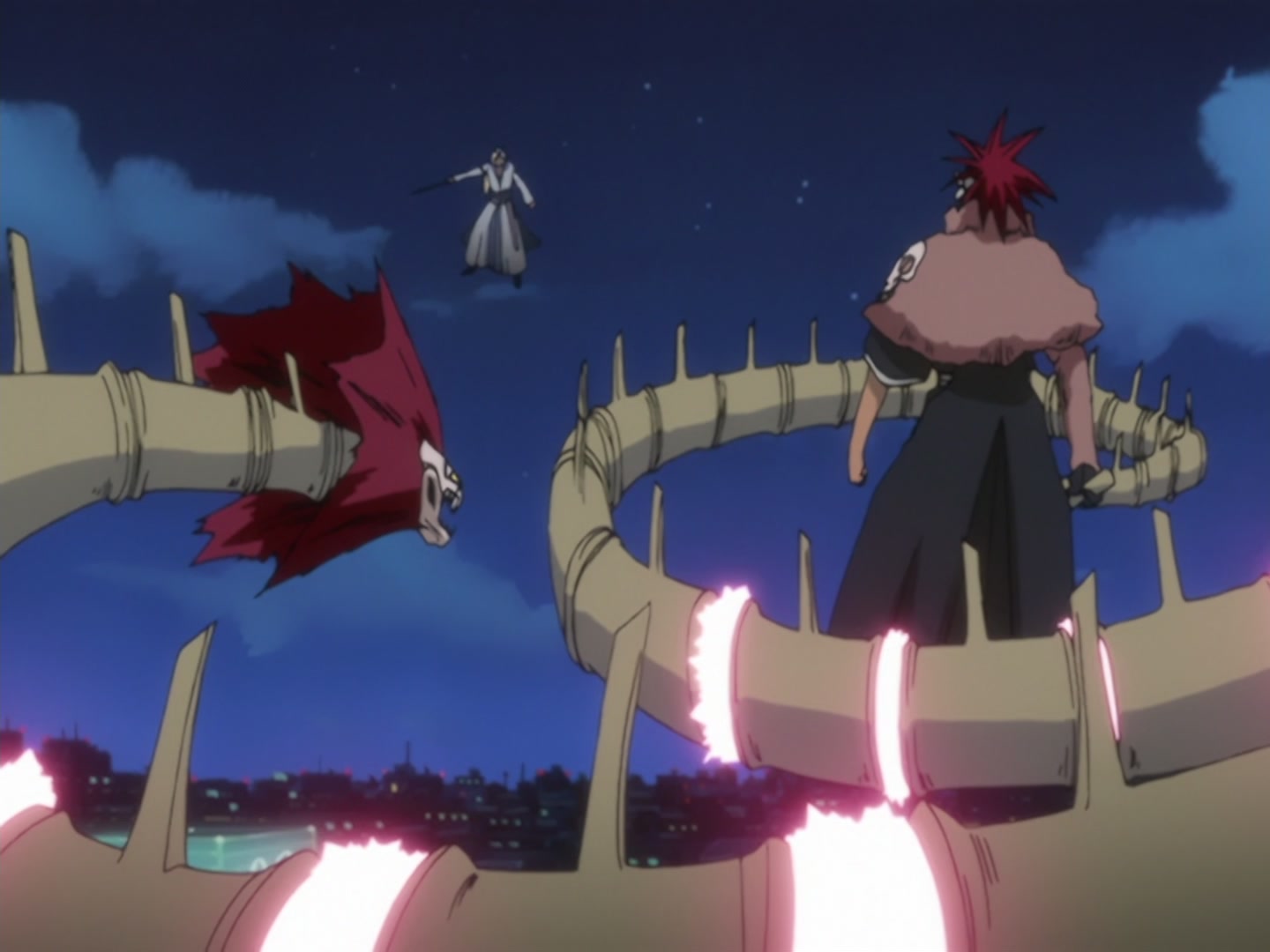 Bleach Ep 120: Hitsugaya Scatters! The Broken Hyorinmaru @ 00:05:56