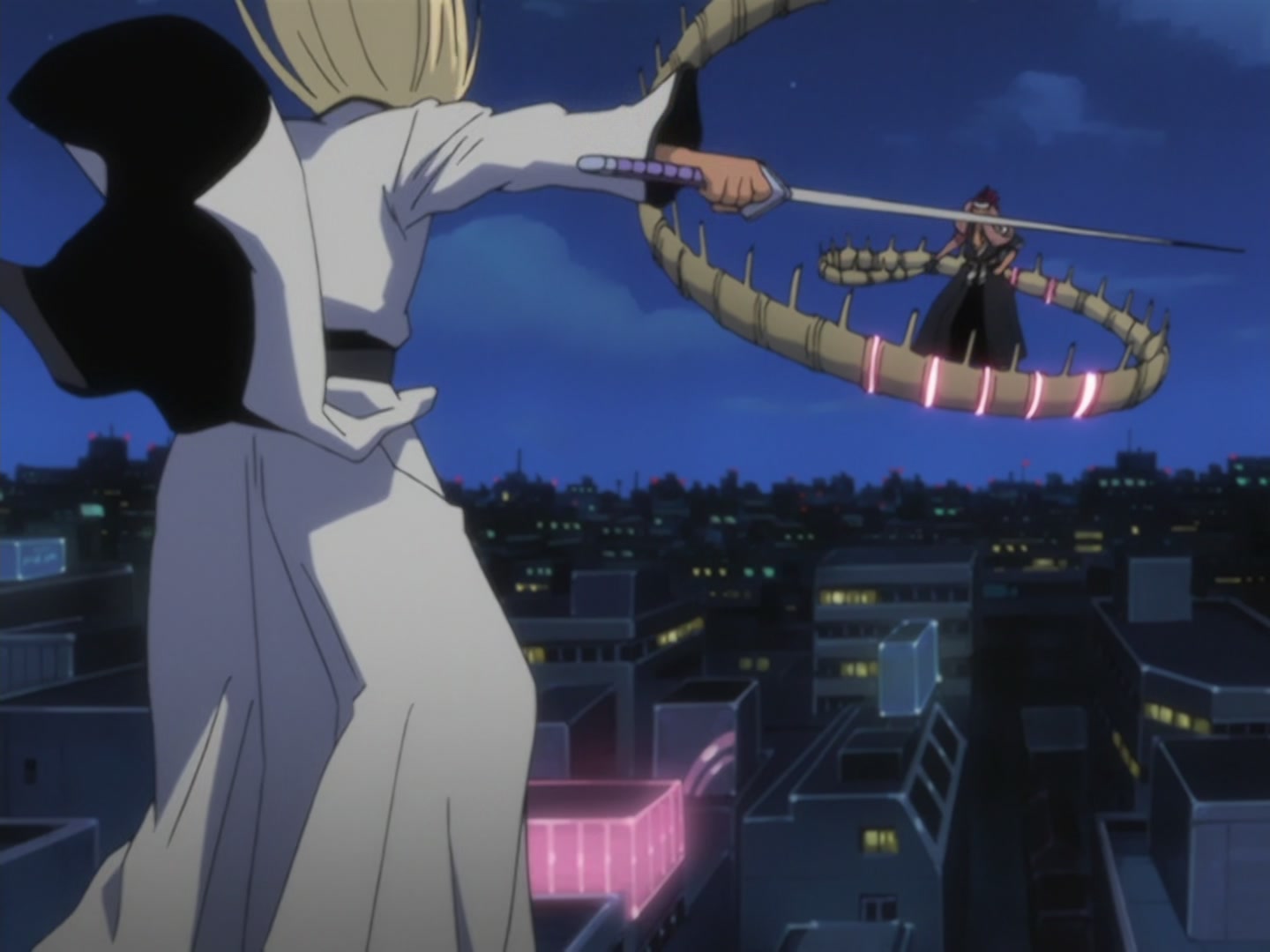 Bleach Ep 120: Hitsugaya Scatters! The Broken Hyorinmaru @ 00:06:06