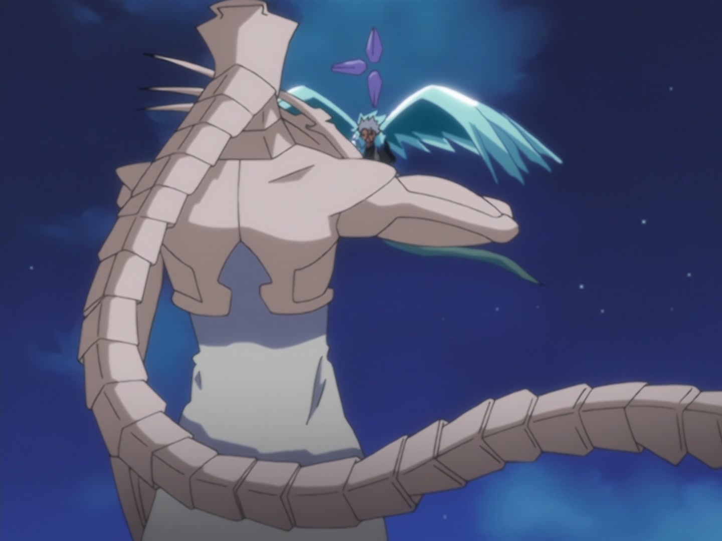 Bleach Ep 120: Hitsugaya Scatters! The Broken Hyorinmaru @ 00:17:07