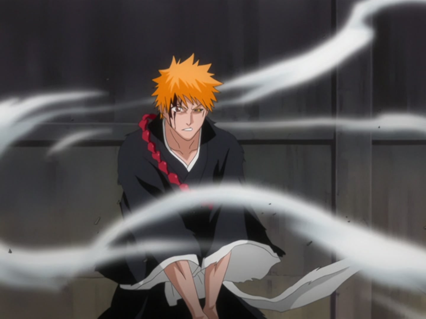 Bleach Ep 123: Ichigo, Complete Hollowification?! @ 00:04:35