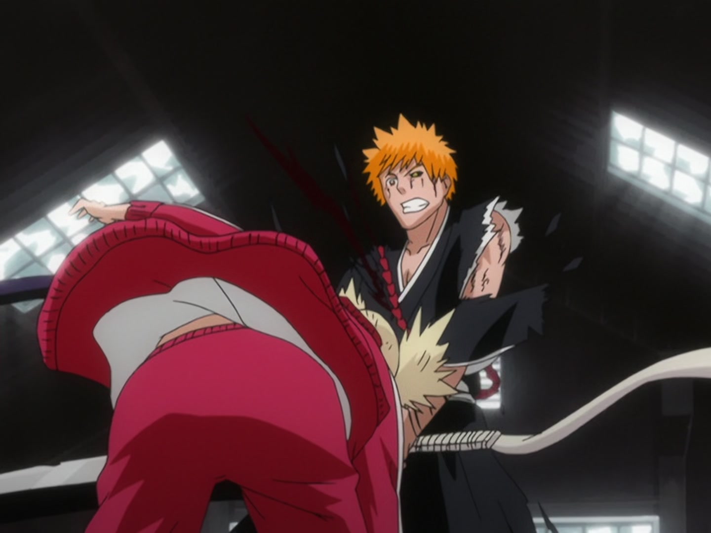Bleach Ep 123: Ichigo, Complete Hollowification?! @ 00:05:08