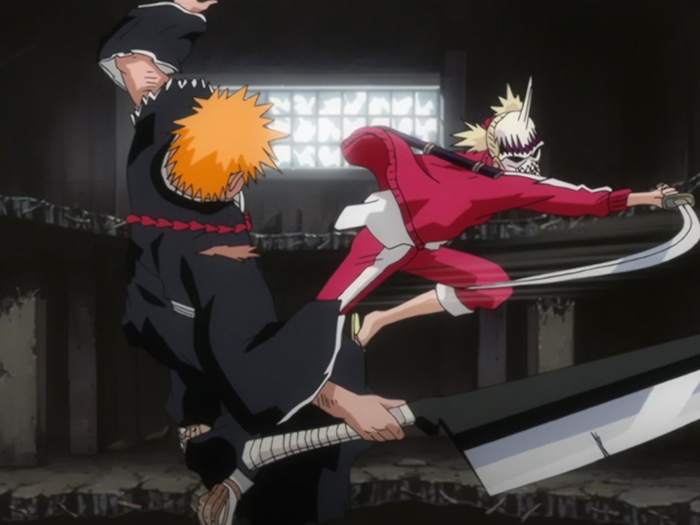 Bleach Ep 123: Ichigo, Complete Hollowification?! @ 00:05:13