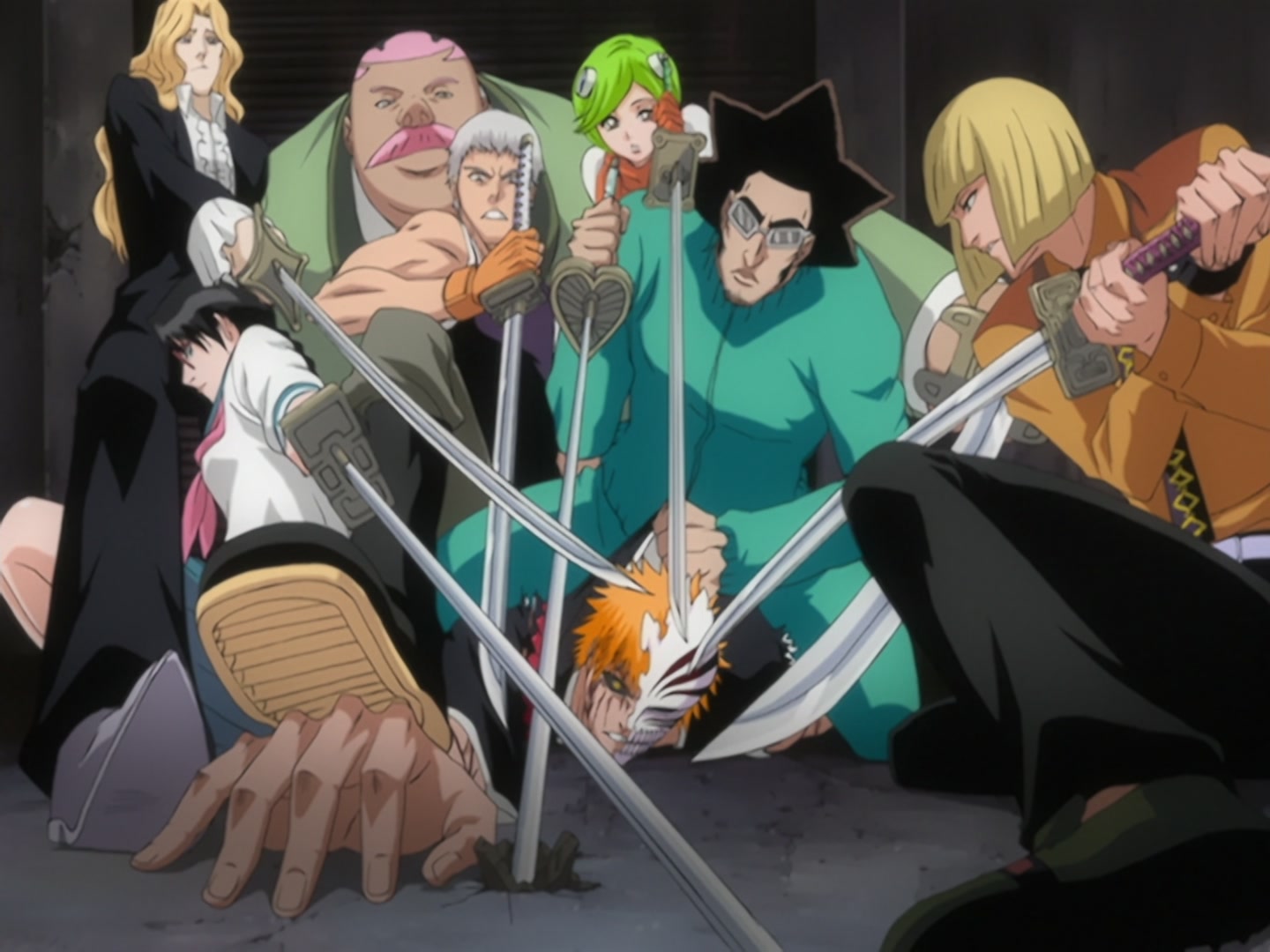 Bleach Ep 123: Ichigo, Complete Hollowification?! @ 00:05:56