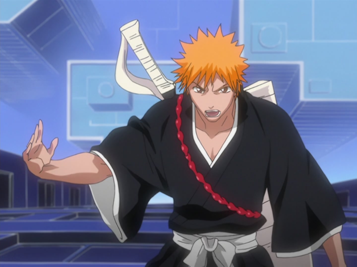Bleach Ep 123: Ichigo, Complete Hollowification?! @ 00:16:58
