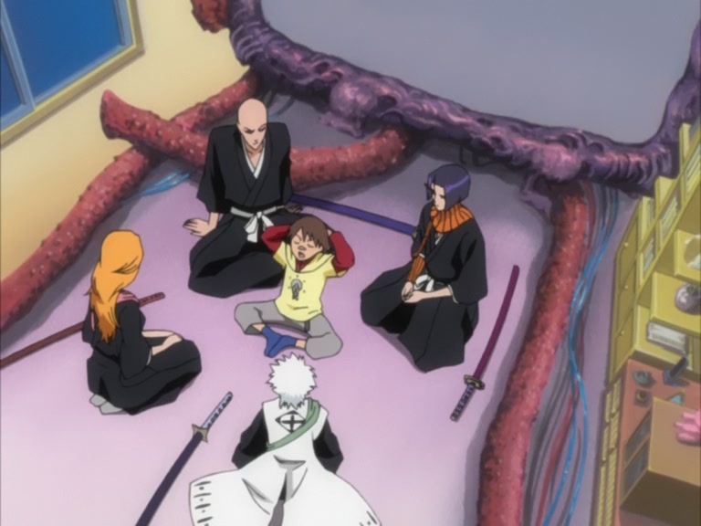 Bleach Ep 128: The Nightmare Arrancar! Team Hitsugaya Moves Out @ 00:15:50