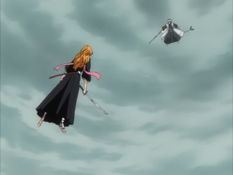 Bleach Ep 131: Rangiku’s Tears, the Sorrowful Parting of Brother and Sister @ 00:07:09