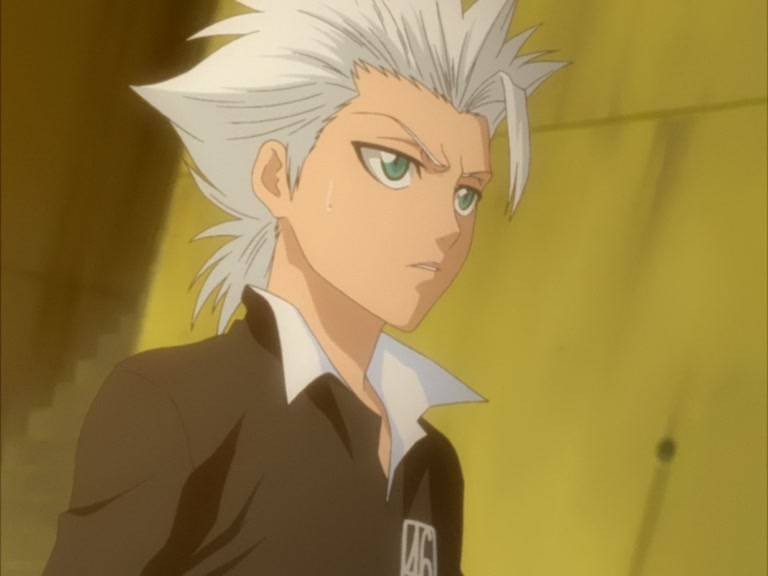 Bleach Ep 132: Hitsugaya, Karin, and Soccer Ball @ 00:08:47