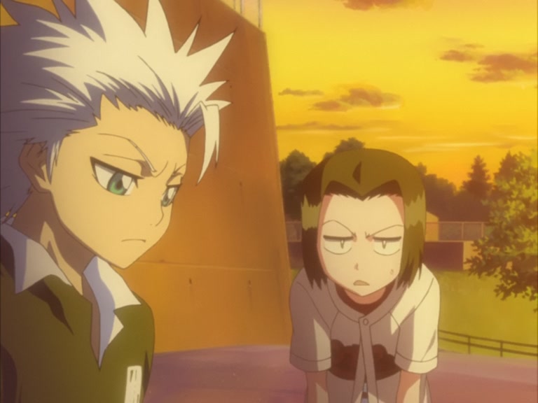 Bleach Ep 132: Hitsugaya, Karin, and Soccer Ball @ 00:10:27