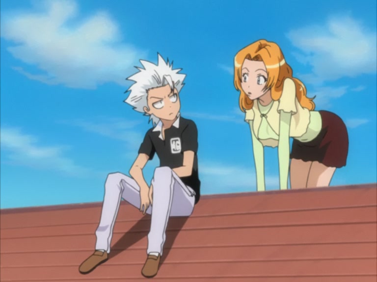 Bleach Ep 132: Hitsugaya, Karin, and Soccer Ball @ 00:12:35