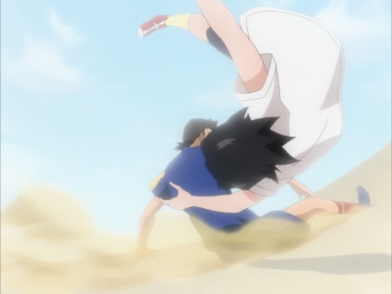 Bleach Ep 132: Hitsugaya, Karin, and Soccer Ball @ 00:13:56