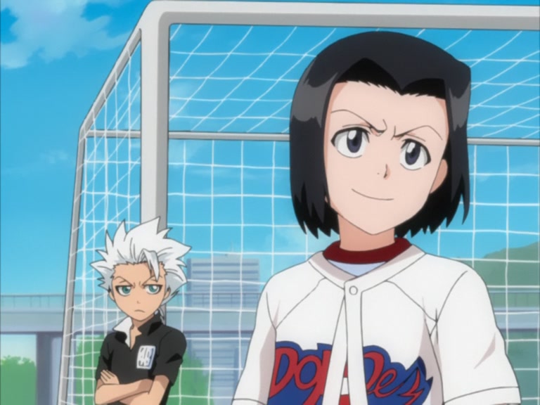 Bleach Ep 132: Hitsugaya, Karin, and Soccer Ball @ 00:15:31