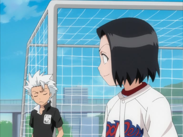 Bleach Ep 132: Hitsugaya, Karin, and Soccer Ball @ 00:16:00