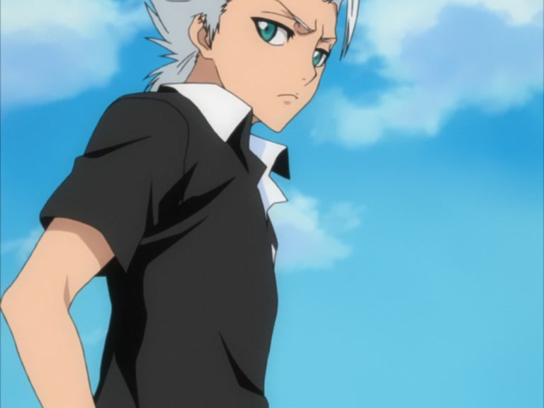 Bleach Ep 132: Hitsugaya, Karin, and Soccer Ball @ 00:16:19