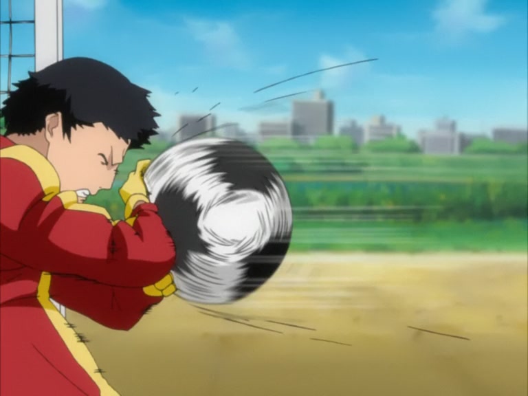 Bleach Ep 132: Hitsugaya, Karin, and Soccer Ball @ 00:16:33