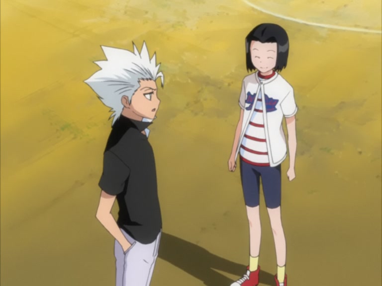 Bleach Ep 132: Hitsugaya, Karin, and Soccer Ball @ 00:17:35