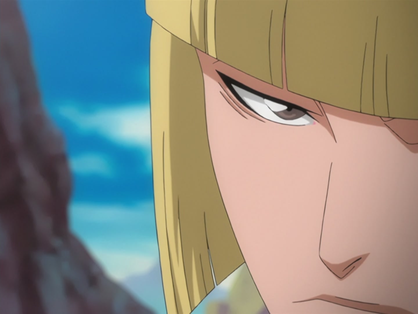 Bleach Ep 139: Ichigo vs. Grimmjow, the 11-second Battle! @ 00:03:24