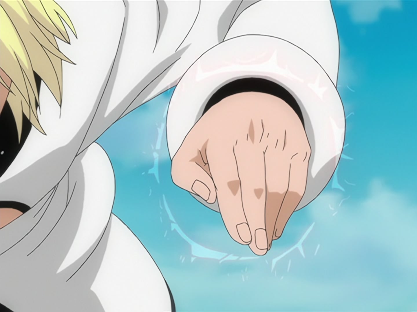 Bleach Ep 139: Ichigo vs. Grimmjow, the 11-second Battle! @ 00:18:53