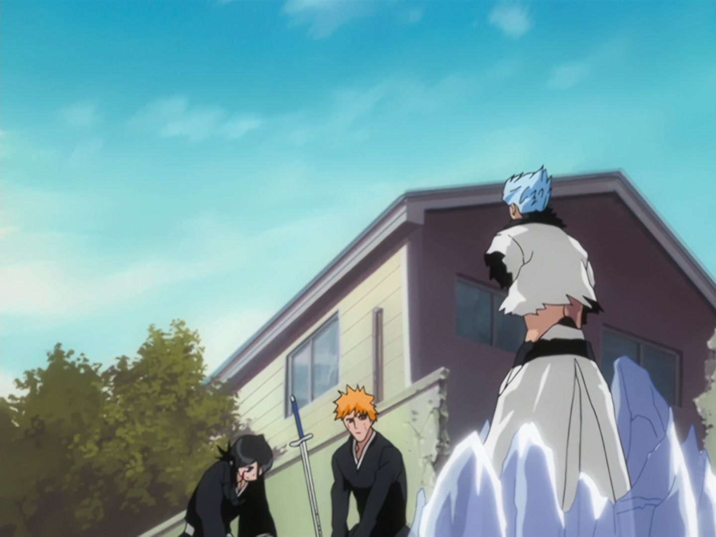 Bleach Ep 140: Ulquiorra's Scheme, the Moment when the Sun Sets @ 00:14:25