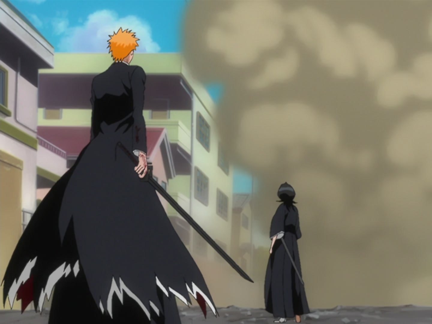Bleach Ep 140: Ulquiorra's Scheme, the Moment when the Sun Sets @ 00:18:04