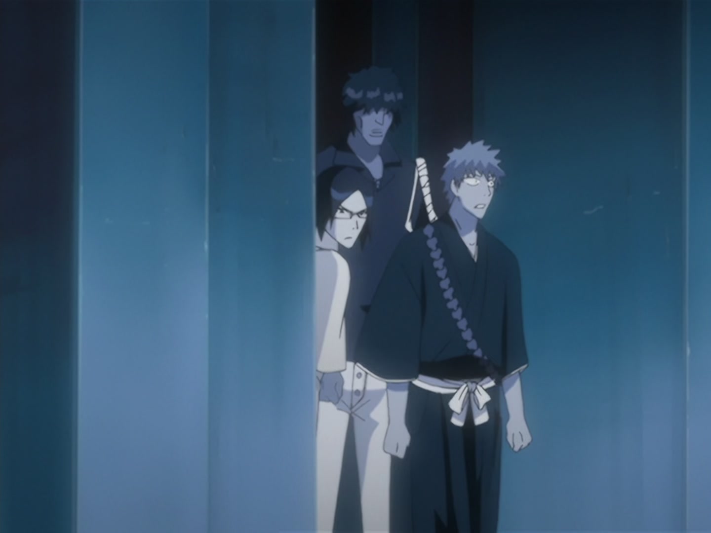 Bleach Ep 144: Ishida and Chad, The Quickening of a New Power @ 00:05:04