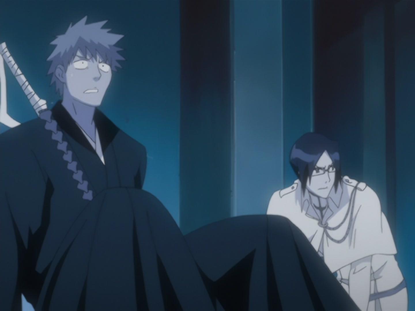 Bleach Ep 144: Ishida and Chad, The Quickening of a New Power @ 00:06:34