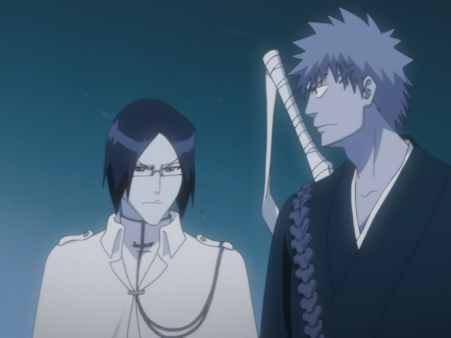Bleach Ep 144: Ishida and Chad, The Quickening of a New Power @ 00:07:45