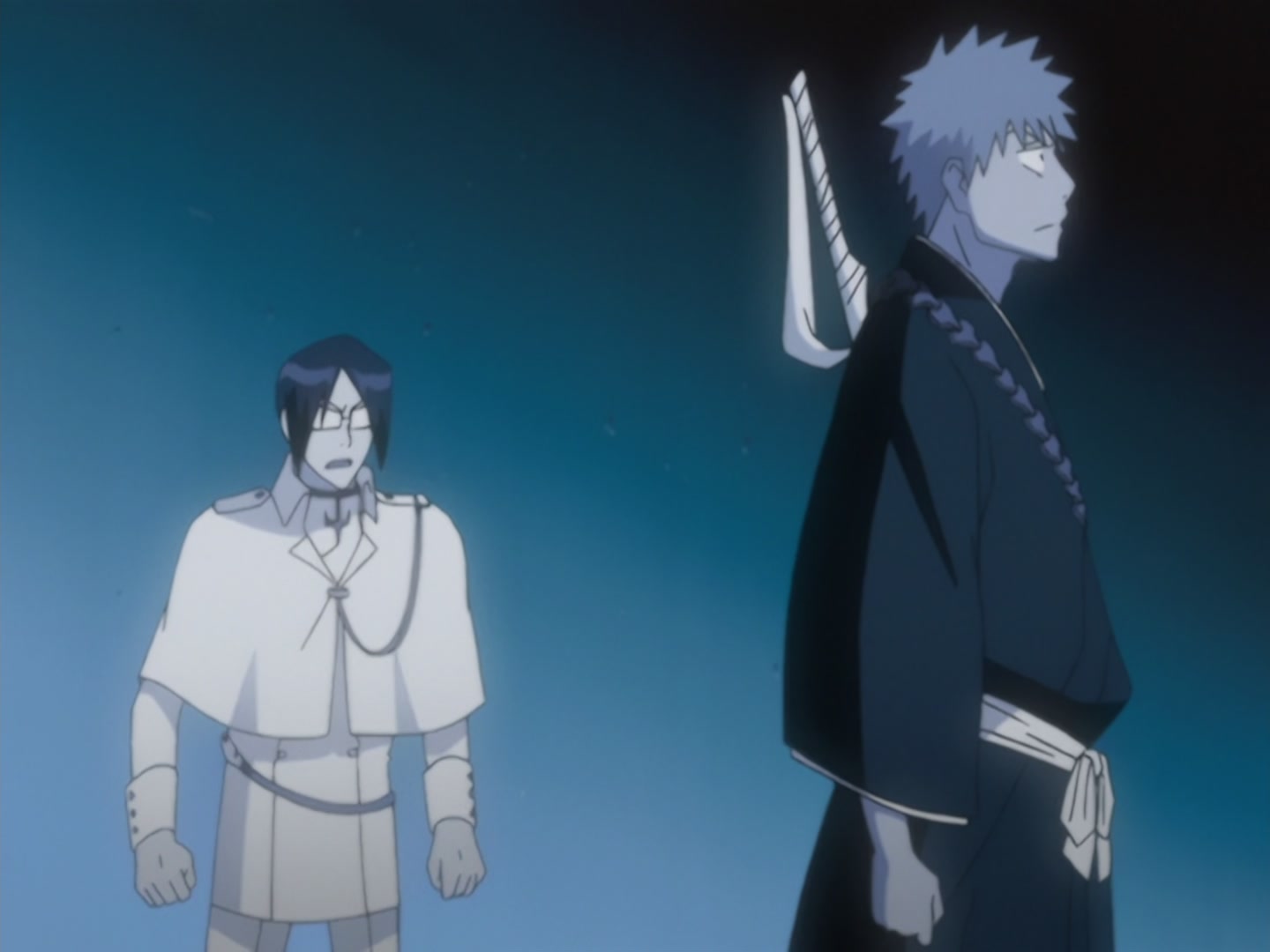Bleach Ep 144: Ishida and Chad, The Quickening of a New Power @ 00:08:28