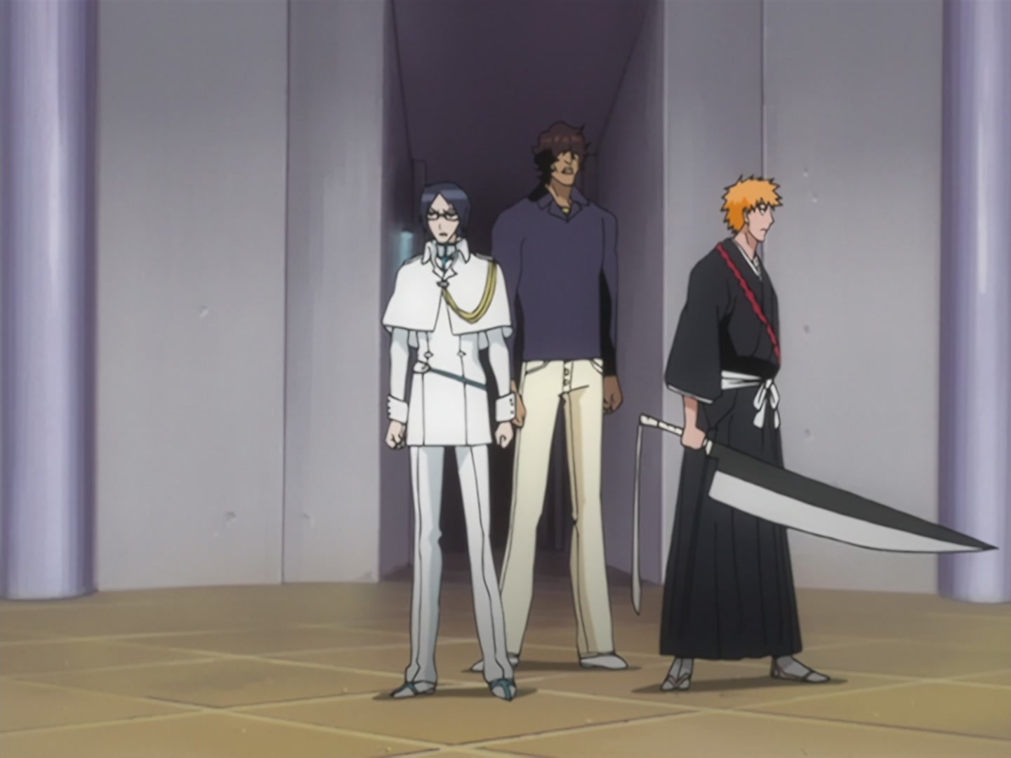 Bleach Ep 144: Ishida and Chad, The Quickening of a New Power @ 00:09:54