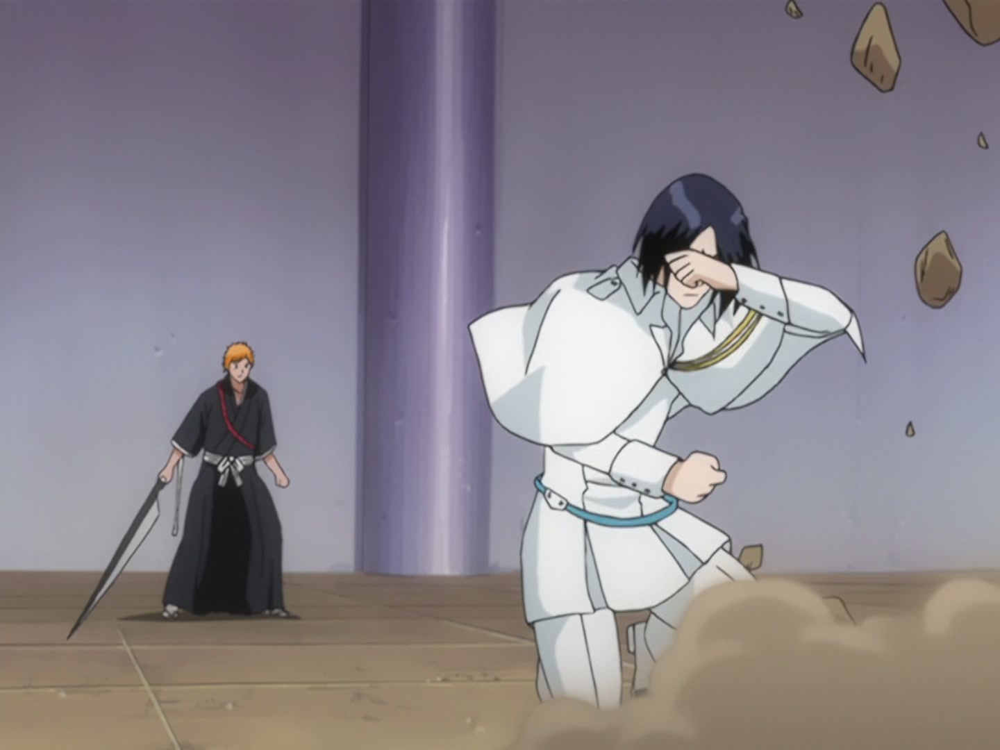 Bleach Ep 144: Ishida and Chad, The Quickening of a New Power @ 00:12:45