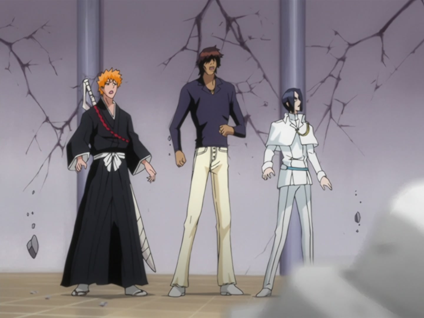 Bleach Ep 145: The Espada Gather! Aizen's Royal Assembly @ 00:05:47