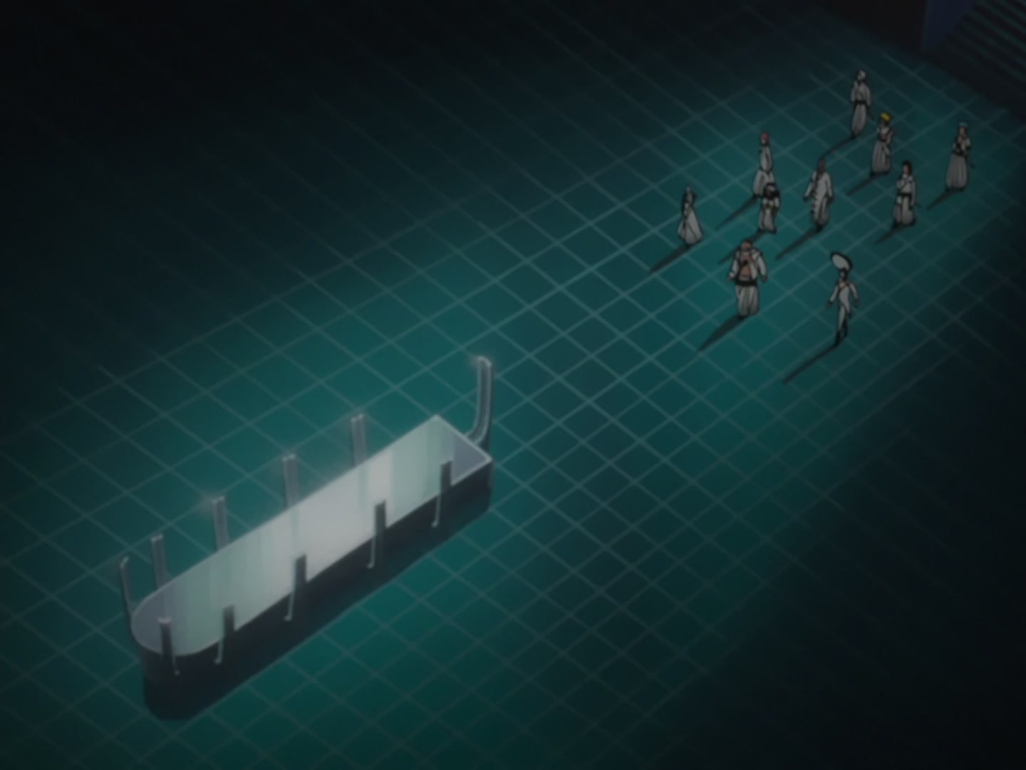 Bleach Ep 145: The Espada Gather! Aizen's Royal Assembly @ 00:08:33