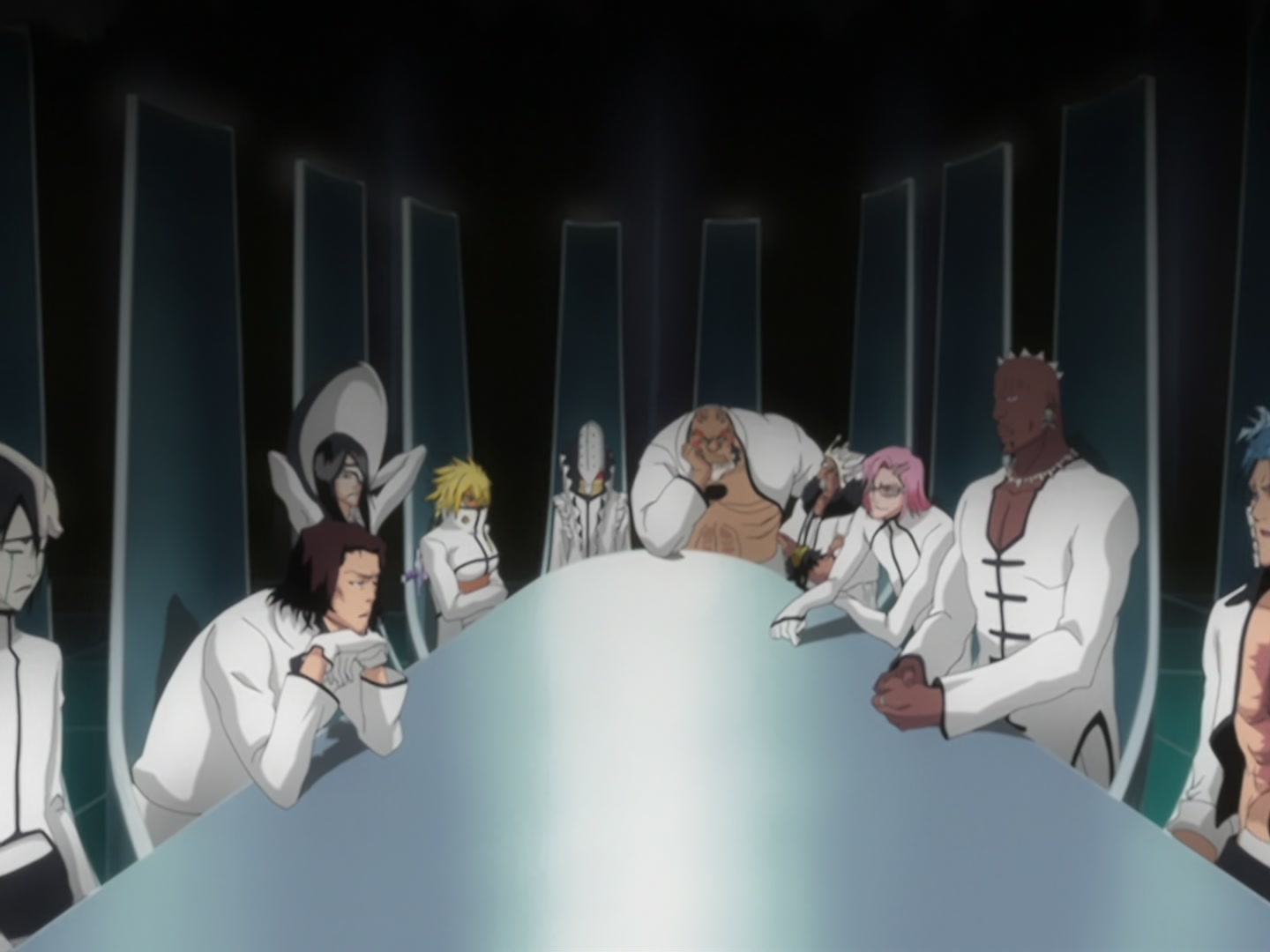 Bleach Ep 145: The Espada Gather! Aizen's Royal Assembly @ 00:09:21