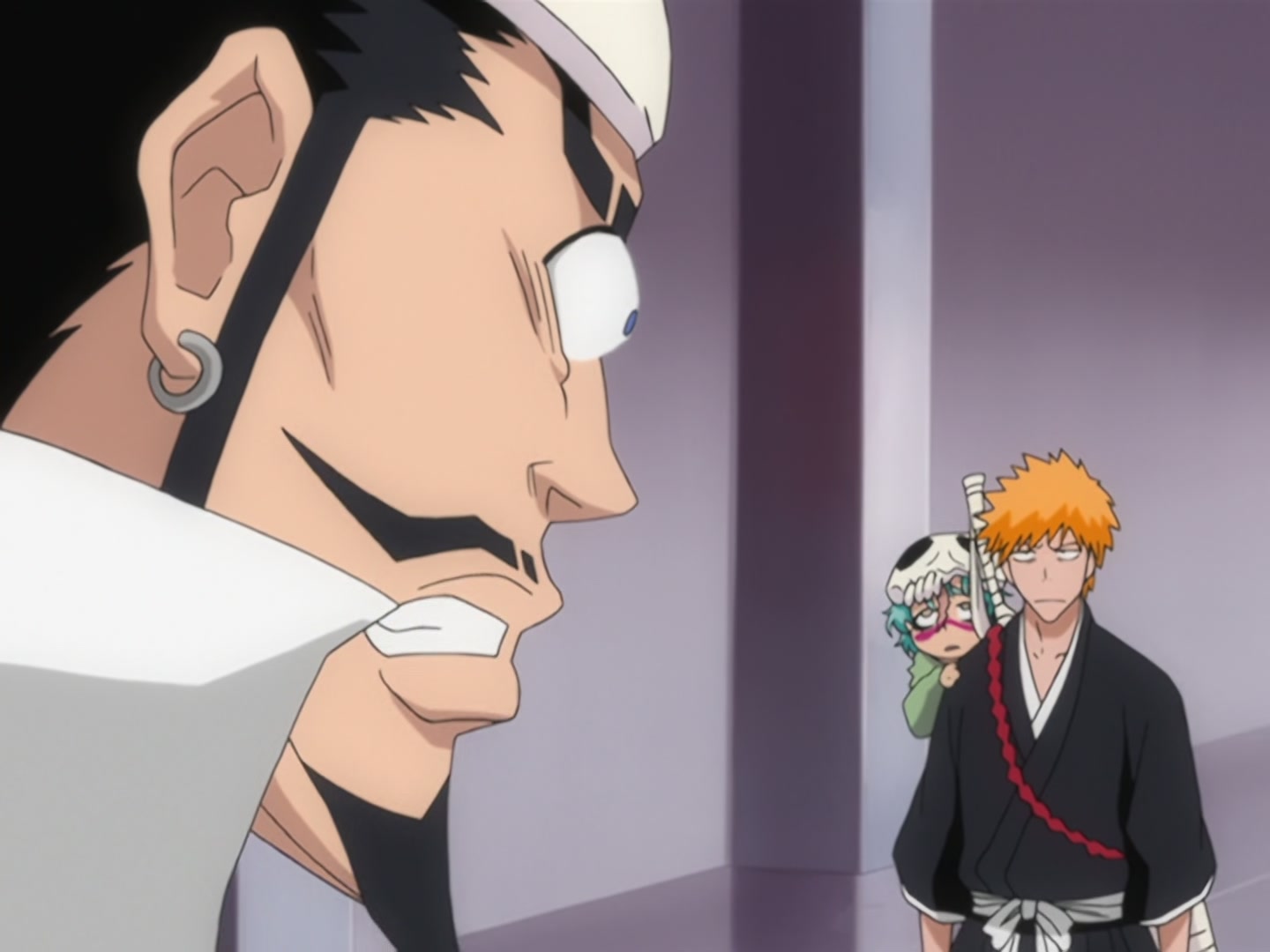 Bleach Ep 151: The Raging Storm! Encounter with the Dancing Arrancar @ 00:07:52