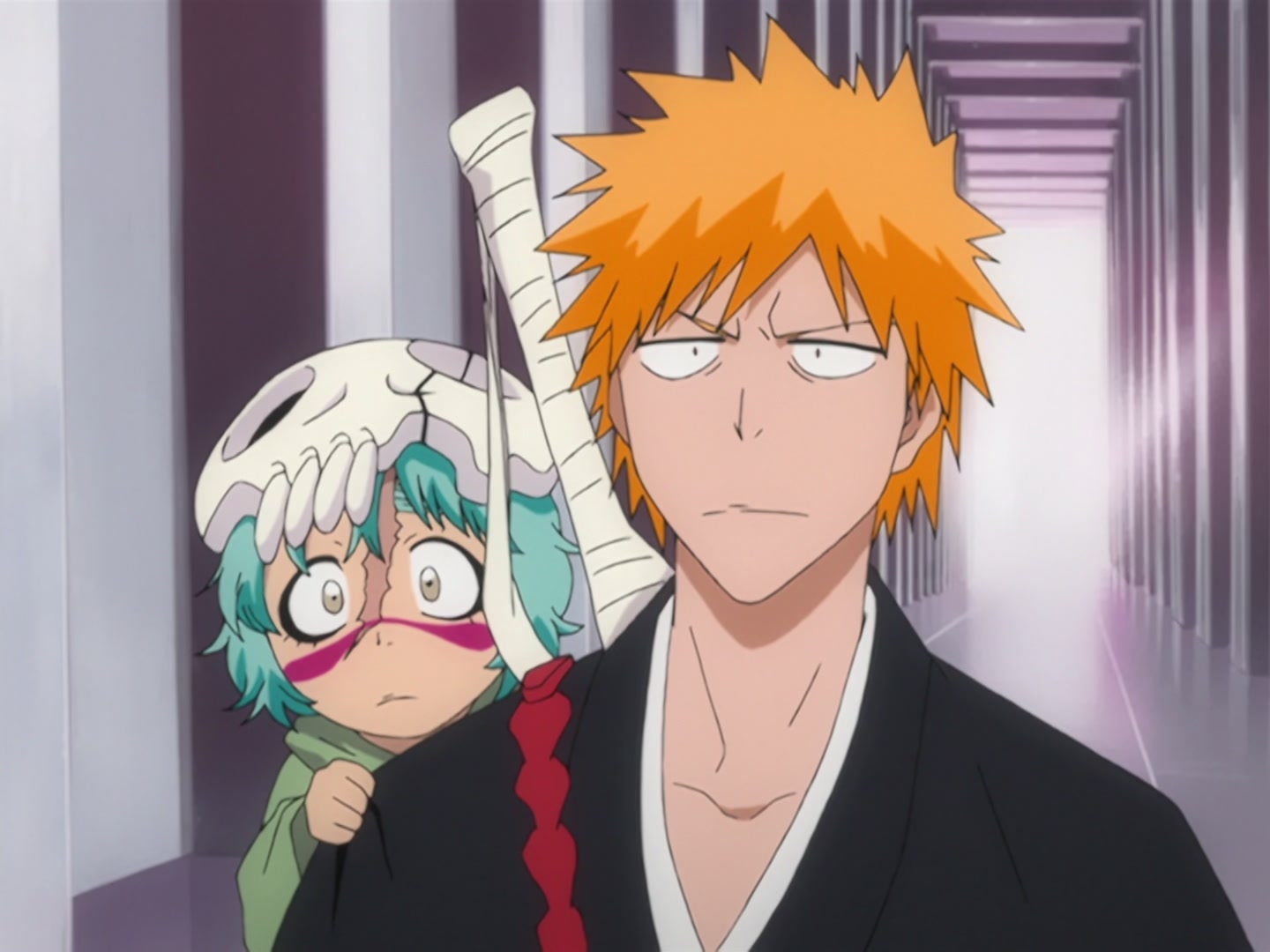 Bleach Ep 151: The Raging Storm! Encounter with the Dancing Arrancar @ 00:08:07