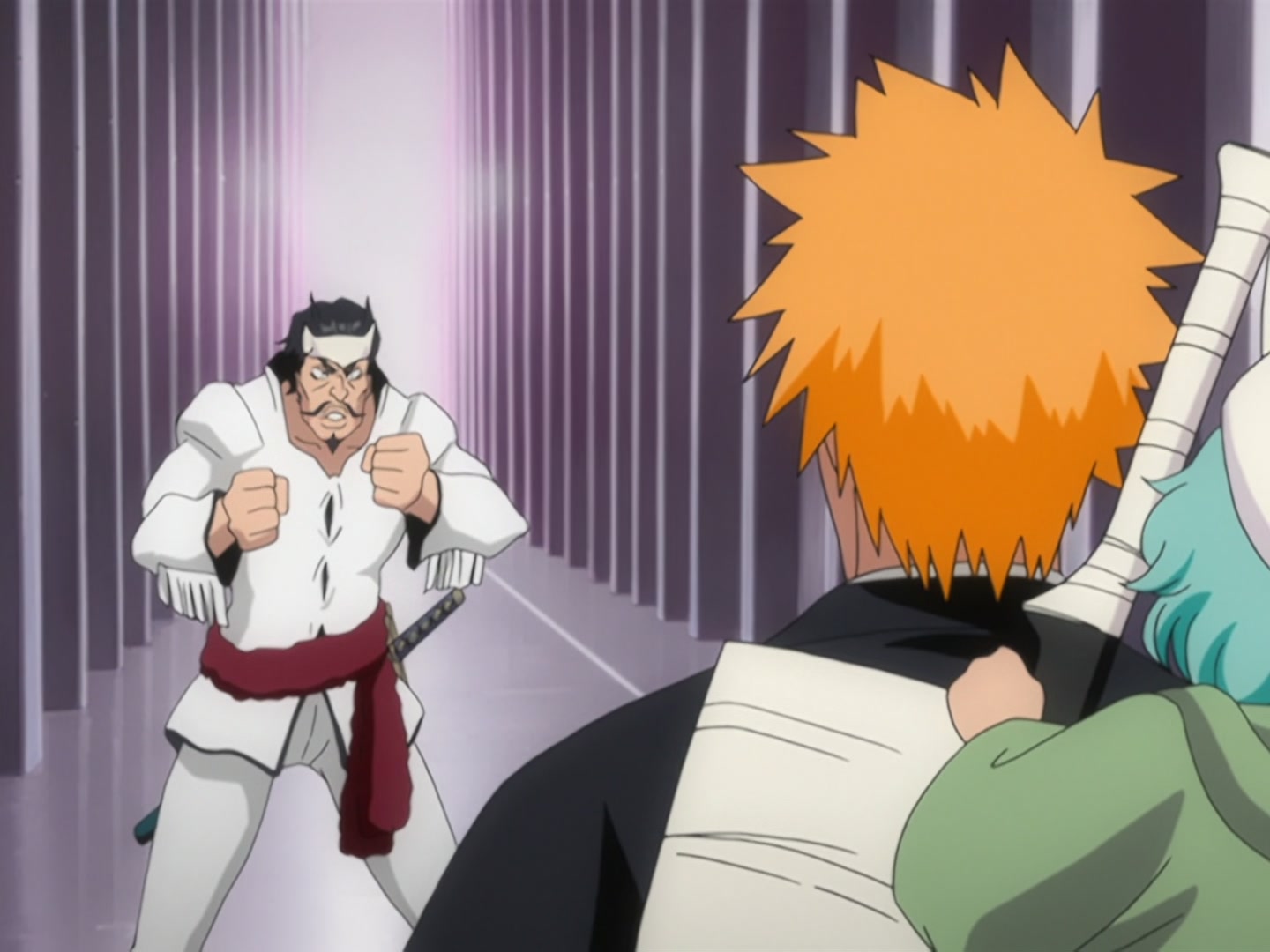 Bleach Ep 151: The Raging Storm! Encounter with the Dancing Arrancar @ 00:08:26